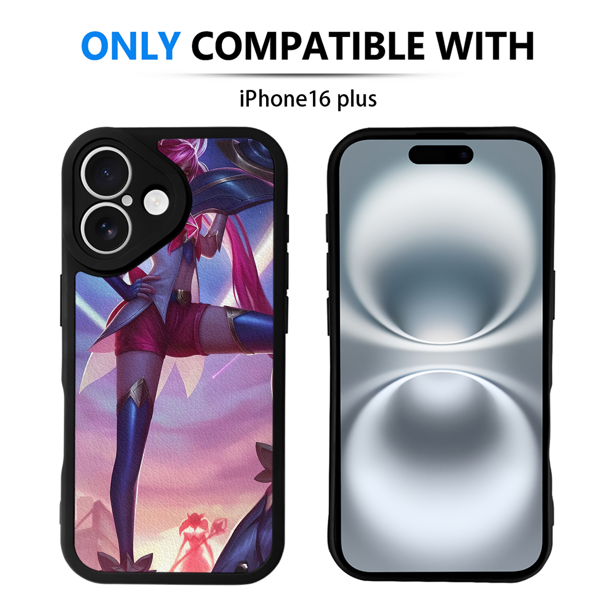 リーグ・オブ・レジェンド League of Legends LOL 【iPhone 16シリーズ対応】シリコンスマホケース（レザー調） 材質：シリコン